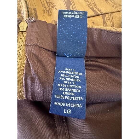 Doctor Who x Hot Topic Regeneration Dress Halter Pockets Brown BBC Women's Large - Picture 10 of 16